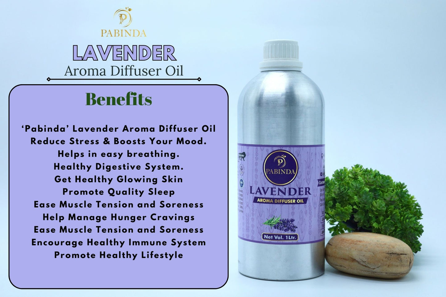 Pabinda Lavender Aroma Diffuser oil