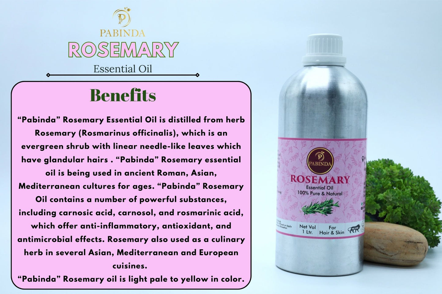 Pabinda Rosemary Essential oil