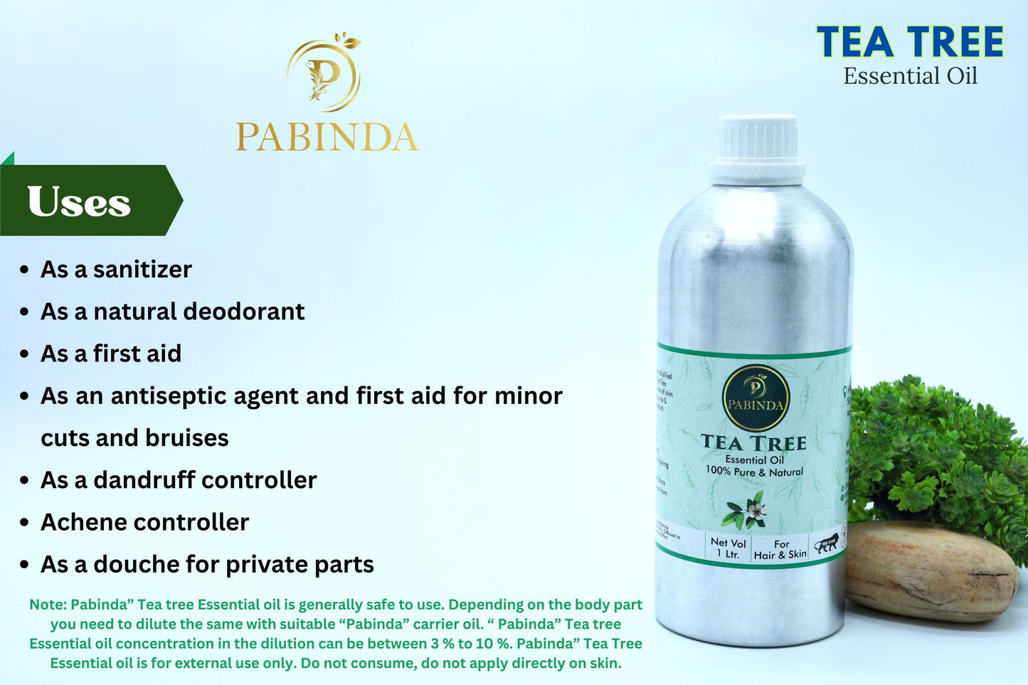 Pabinda Tea Tree Essential oil