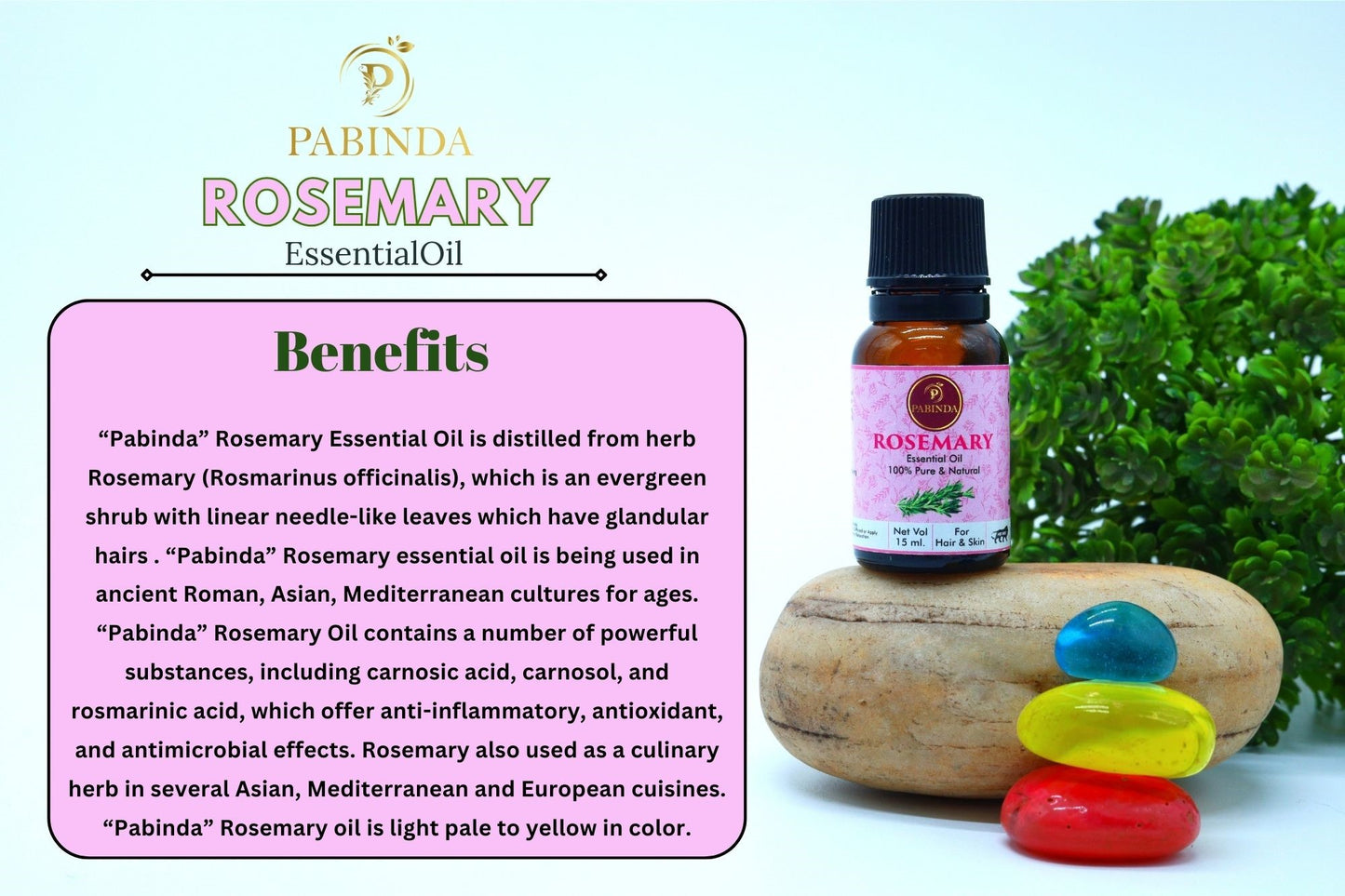 Pabinda Rosemary Essential oil