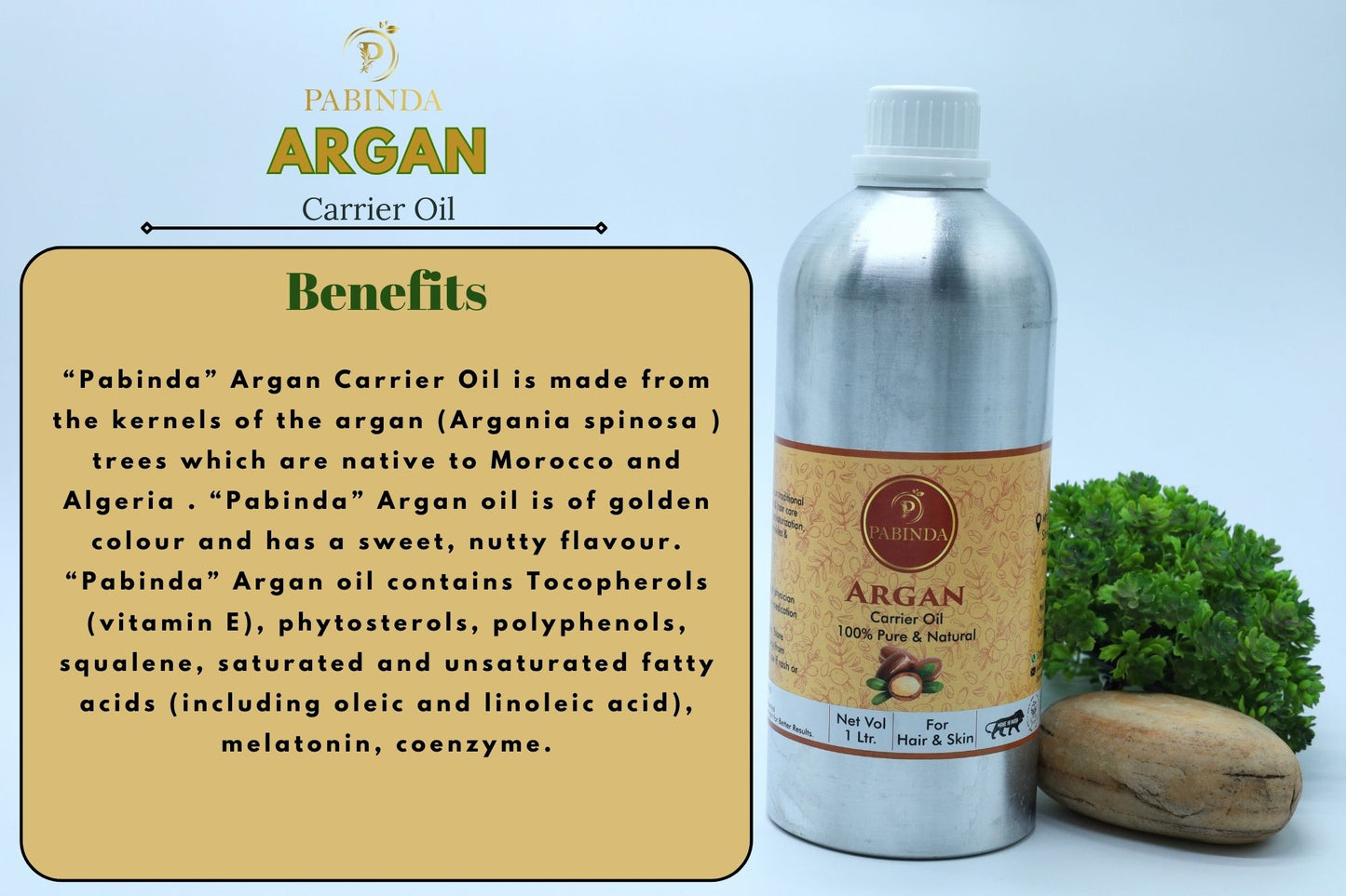 Argan Carrier Oil 1 Liter