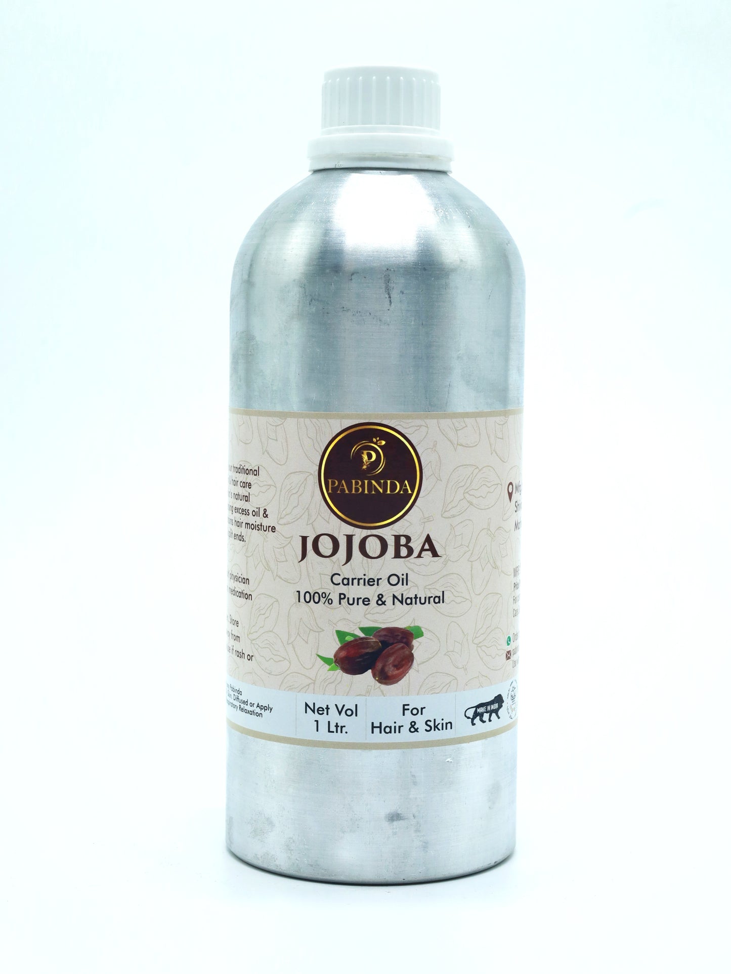 Pabinda Jojoba Carrier Oil