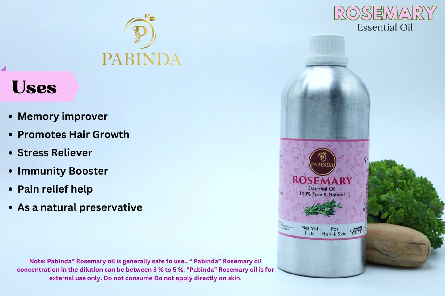 Pabinda Rosemary Essential oil