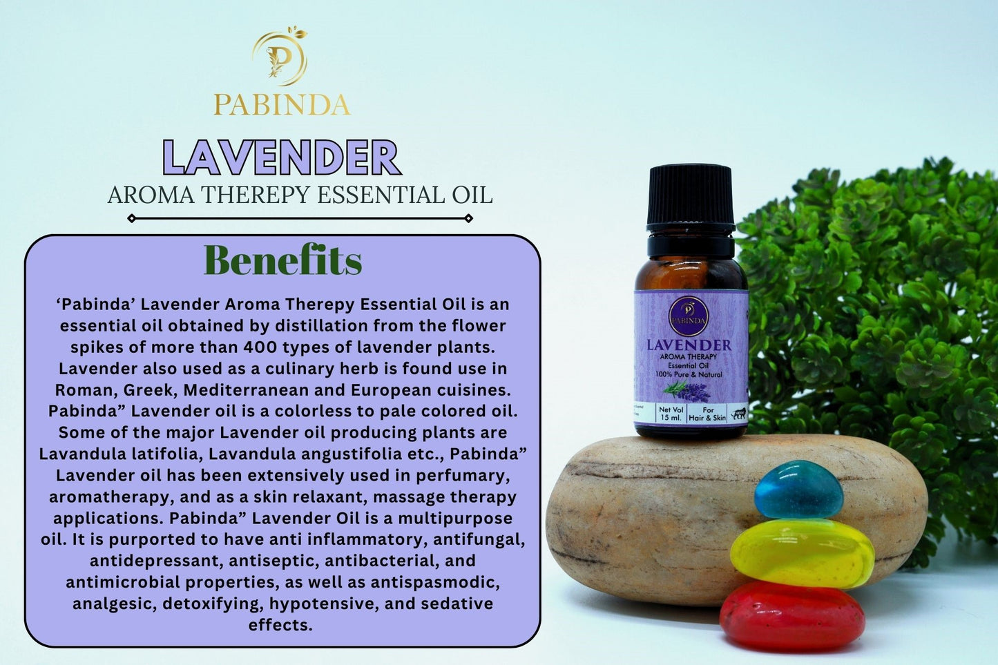 Pabinda Lavender Essential Oil