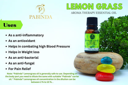 Pabinda Lemongrass Essential oil